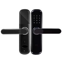 Serrure de porte intelligente à mortaise, serrure numérique sans fil, accès par téléphone portable, carte RFID, mot de passe, clé, unité de contrôle d'accès, outil de sécurité