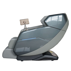 Massage Chair SL Rail 3D Robotic Arm PU Leather <b>Plug</b>-In Home Use - Product Image 1