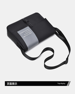 Nouveau Sac à Dos Professionnel Élégant en PU Imperméable avec Ceinture à Coussin d'Air en Polyester, Logo Personnalisé pour Trajet Quotidien, Voyage, Randonnée, Étudiant - Product Image 5