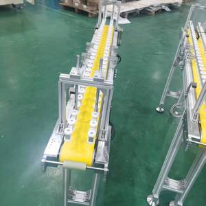 Pizza Mandarin için 2025 yeni tasarım <span class=keywords><strong>CE</strong></span> sertifikalı otomatik PU bant konveyör üretim tesisleri için endüstriyel alüminyum çerçeve - Product Image 3