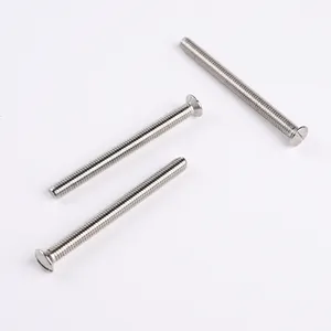 Low Price Good Quality Towe Expansion Bolts DIN966 cleco fasteners Slotted Half Countersunk Head Bolt