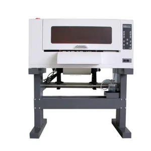 ماكينة طباعة DTF, ماكينة طباعة بأشعة فوق بنفسجية بسعر تنافسي مخصص ، ماكينة A1 مع ماكينة أوتوماتيكية Dft Shaker Dual I3200/4720 DTF