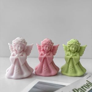 Nouvelles Idées DIY Petit Ange <span class=keywords><strong>Moule</strong></span> En Silicone Ornement De Noël <span class=keywords><strong>Moule</strong></span> En Silicone Bougie Parfumée <span class=keywords><strong>Moule</strong></span> En Plâtre Moules En Résine - Product Image 4