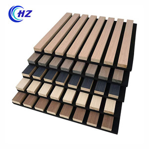 Paneles de pared de madera de listón acústico de fieltro gris natural de UNIDECO, estantes decorativos multifunción para paneles de pared de madera de listón acústico - Product Image 4