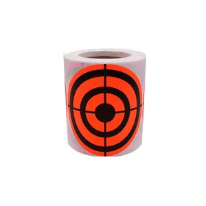 Yakeda 3 Inch Target Pasters In Roll Paper Shooting Target Dots Fluorescent Mark Stickers Adhesive Tactical Target Hunting
