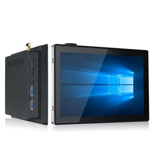 21.5 inch màn hình cảm ứng tất cả trong một PC đúng phẳng nhúng treo tường máy tính công nghiệp màn hình cảm ứng tất cả trong một PC