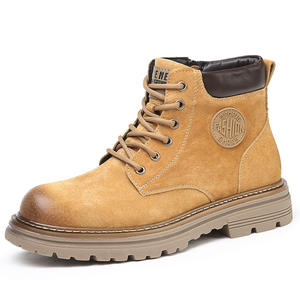 Stivali invernali da uomo spessi Sole abbigliamento da lavoro caldo e scarpe da trekking per alpinismo - Product Image 5