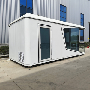 Salon commercial mobile de luxe à faible coût Chambre capsule préfabriquée Hôtel Pod de couchage Eco Smart Prefab Tiny Capsule House - Product Image 1