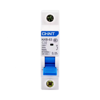 Matériel de cuivre durable de mini disjoncteur de série NXB-63 de Chint avec des options NXB-63 de 1P C32
