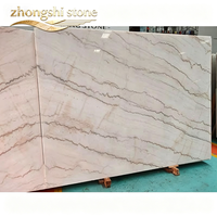 Vente directe d'usine : Dalles de marbre blanc veiné de Fujian, pierre naturelle chinoise, polies et à jointure apparente, pour la décoration intérieure, les salles de bain et les escaliers.