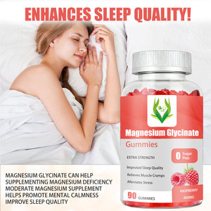 Gomitas de Glicinato de Magnesio de Marca Privada OEM, Extra Fuertes, Sin Azúcar, Alivia Calambres Musculares con Vitamina B6 - Product Image 6