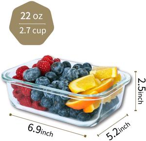 Boîte <span class=keywords><strong>en</strong></span> <span class=keywords><strong>verre</strong></span> Pyglass <span class=keywords><strong>au</strong></span> design classique pour micro-ondes et congélateur, étanche, pour le stockage des repas, utilisation <span class=keywords><strong>en</strong></span> cuisine et <span class=keywords><strong>en</strong></span> camping, avec logo personnalisé - Product Image 6