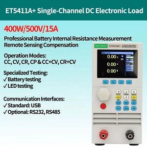 ET5410A + Single Channel DC carga eletrônica ET5420A + 400W Dual Channel Bateria Medição Resistência Interna - Product Image 5