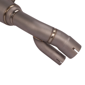 Tube d'échappement pour <span class=keywords><strong>BMW</strong></span> <span class=keywords><strong>S1000XR</strong></span> 2020-<span class=keywords><strong>2022</strong></span>, embout en Fiber de carbone en alliage de titane pour <span class=keywords><strong>Moto</strong></span> Pitbike - Product Image 4