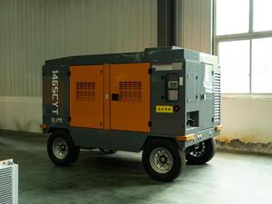 140KW мобильный дизельный компрессор 12 и 18 бар портативный компрессор тяжелой промышленности - Product Image 4