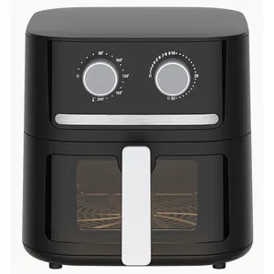 Electric Household Appliance Visible Air Fryer Freidora de aire Oven without Oil Air Fry With Temperature And Time Control