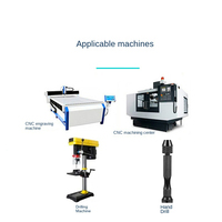 Machine de gravure universelle en acier inoxydable Pcb Tungsten 10 pièces Affranchissement direct du fabricant pour les forets ponctuels