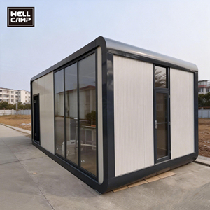 Casa Prefabricada Moderna con Paneles Sándwich WELLCAMP, Resistente al Fuego, Impermeable, Ligera, Fácil Instalación, para Uso en Hoteles, Cocheras y Dormitorios - Product Image 3