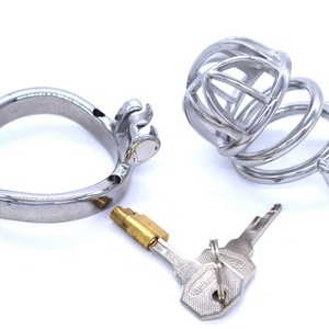 Jaula de Castidad Masculina Pulida a Mano en Oferta, Juguete Sexual de Abstinencia, Jaula para Pene de Fantasía BDSM, Retrasa la Eyaculación para Hombres - Product Image 6