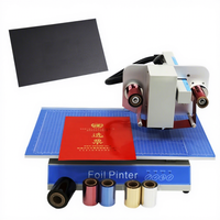 Machine de marquage à chaud numérique semi-automatique, imprimante flexographique 3 couleurs, machine de pressage à chaud haute résolution pour livres