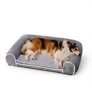 <b>Pet</b> Dog Bed cat Bed Double-layer Orthopedic Foam Plush <b>Sofa</b> Bed Suitable for Orthopedic Dogs Suitable for Both Dogs and Cats - Product Image 6