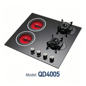 Table <span class=keywords><strong>de</strong></span> <span class=keywords><strong>cuisson</strong></span> <span class=keywords><strong>à</strong></span> <span class=keywords><strong>gaz</strong></span> domestique d'intérieur, <span class=keywords><strong>2</strong></span> brûleurs pliables, <span class=keywords><strong>2</strong></span> plaques chauffantes en céramique, allumage électronique, <span class=keywords><strong>plaque</strong></span> <span class=keywords><strong>de</strong></span> <span class=keywords><strong>cuisson</strong></span> double style personnalisée - Product Image 6