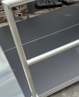 Rampa de Escenario Plegable Ligera de Aluminio, Marco Modular de Conexión Rápida para Exposiciones y Eventos al Aire Libre