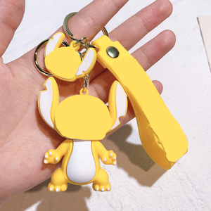 سلسلة مفاتيح رخيصة بشخصيات كرتونية، حامل مفاتيح ثلاثي الأبعاد، إكسسوارات لطيفة من المطاط الناعم PVC للبيع بالجملة - Product Image 6