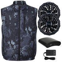 Vêtements de travail vêtements d'extérieur avec ventilateur meilleure batterie mobile 21V 18000 MAH avec veste de réglage de la climatisation
