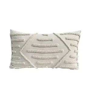 Capa de travesseiro boho simples e nórdica para decoração de casa, capa de travesseiro para sofá, modelo famoso, novidade em vendas