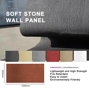 Revestimiento de <span class=keywords><strong>Pared</strong></span> de <span class=keywords><strong>Piedra</strong></span> Flexible 3D, Placa de <span class=keywords><strong>Piedra</strong></span> Flexible para Cocina y Sala de Estar, <span class=keywords><strong>Piedra</strong></span> Artificial Moderna, Impermeable y Ligera - Product Image 4