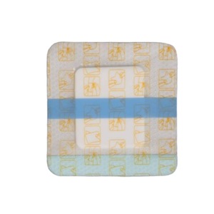 Silicone Gel Polyurethane Foam Dressing Off White Custom Made For Pressure Ulcers Wound Care Breathable Non Sterile - Product Image 4