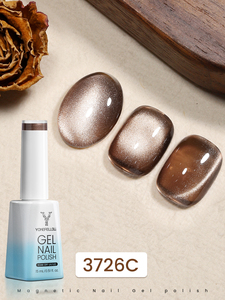 YOKEFELLOW 3722-3727C Esmalte de Uñas en Gel Efecto Ojo de Gato 15ml, Set de Esmaltes de Uñas en Gel UV en Colores Otoñales - Product Image 5