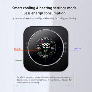 Smart Tuya Wifi <span class=keywords><strong>sans</strong></span> <span class=keywords><strong>fil</strong></span> numérique programmable <span class=keywords><strong>climatisation</strong></span> pompe à chaleur 24V <span class=keywords><strong>Thermostat</strong></span> d'ambiance - Product Image 5