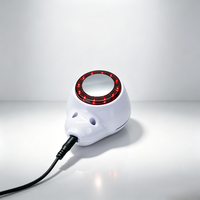 Martillo Térmico Infrarrojo, Dispositivo de Calor Facial, Masajeador con Luz Roja, Máquina de Calor para la Piel, para Salón de Belleza