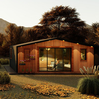Maisonnette préfabriquée en bois de luxe sur mesure Quacent, durable, pour jardin, bureau et espace de vie, villa préfabriquée, cabane, assemblage rapide