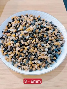 Tipi di pietre di <span class=keywords><strong>pietra</strong></span> di lavaggio di ciottoli e ciottoli di ghiaia colorata pietre per il vetro del giardino pietre di mosaico ciottoli artigianato materiale - Product Image 4