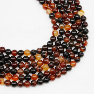 Perles rondes en agate rêveuse pour la fabrication de bracelets, perles en pierre naturelle de 8 mm, vente en gros, fournitures de fabrication de bijoux DIY - Product Image 2