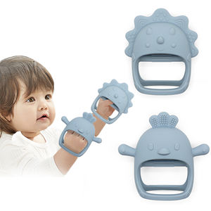 Nuevo Mordedor Sensorial Montessori para Bebés, Guante de Silicona sin BPA con Forma de Animal, Juguete Mordedor de Mano para Aliviar la Dentición - Product Image 1