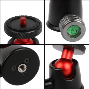 Professional Tripod Ball Head Aluminum Alloy Knob Lock Portable <b>Digital</b> <b>Camera</b> Mount - Product Image 5