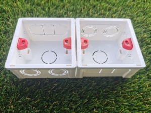 PVC Ổ cắm điện tuôn ra gắn kết chuyển đổi hộp 86 Loại ổ cắm bảo vệ gắn hộp tùy chỉnh tường chuyển đổi ổ cắm Hộp nối - Product Image 5