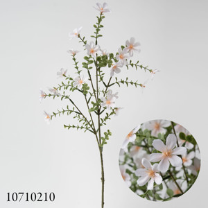 Fabbrica direttamente fornitura 80cm artificiale porta d'ingresso decorativo piccolo ramo di fiore per la decorazione - Product Image 2