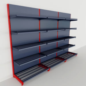 라이트 듀티 슈퍼마켓 선반 상품 상점 창고 보관 디스플레이 랙 신발 보관 랙 자동차 지붕 선반 유닛 - Product Image 2