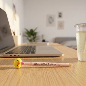 Bolígrafo de Gel Borrable Nicher Ducky con Forma de Animal de 0.7mm, Regalo para Estudiantes, Alivio del Estrés en la Oficina, Bolígrafo Interactivo Personalizado OEM - Product Image 2
