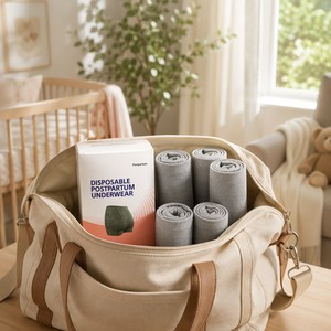 Ropa Interior Desechable <span class=keywords><strong>Posparto</strong></span>, Transpirable, de Malla, Cintura Alta, Suave y Elástica - Product Image 6