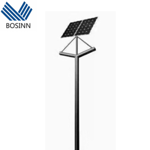 Lampe de pilier solaire <span class=keywords><strong>avec</strong></span> motif à bras ouverts Éclairage paysager Détecteur optique Lampe de route solaire Villa Lumières de jardin carrées - Product Image 3