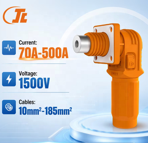 Conector de Batería <span class=keywords><strong>RJC</strong></span> 1500V, Sistema de Conexión Rápida para Terminales de Batería, Conectores de Almacenamiento de Energía en Tamaños de Enchufe de 70A-500A - Product Image 1