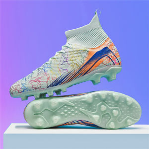 Chaussures <span class=keywords><strong>de</strong></span> football personnalisables <span class=keywords><strong>pour</strong></span> jeunes et juniors – Toutes saisons (printemps, hiver) – Professionnelles <span class=keywords><strong>pour</strong></span> gazon (TF) – Intérieur/Extérieur – Unisexe – Chaussures personnalisées - Product Image 5