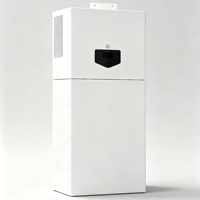Batterie de stockage d'énergie LiFePO4 mobile 10 kWh 51,2 V 200 Ah avec onduleur 6,2 kW, système tout-en-un WiFi, IP65 IP21, hybride/hors réseau