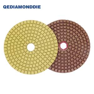 Tampons de polissage diamantés à liant résineux de haute qualité pour comptoirs, quartz, granit, marbre, pierres et sols - Product Image 2